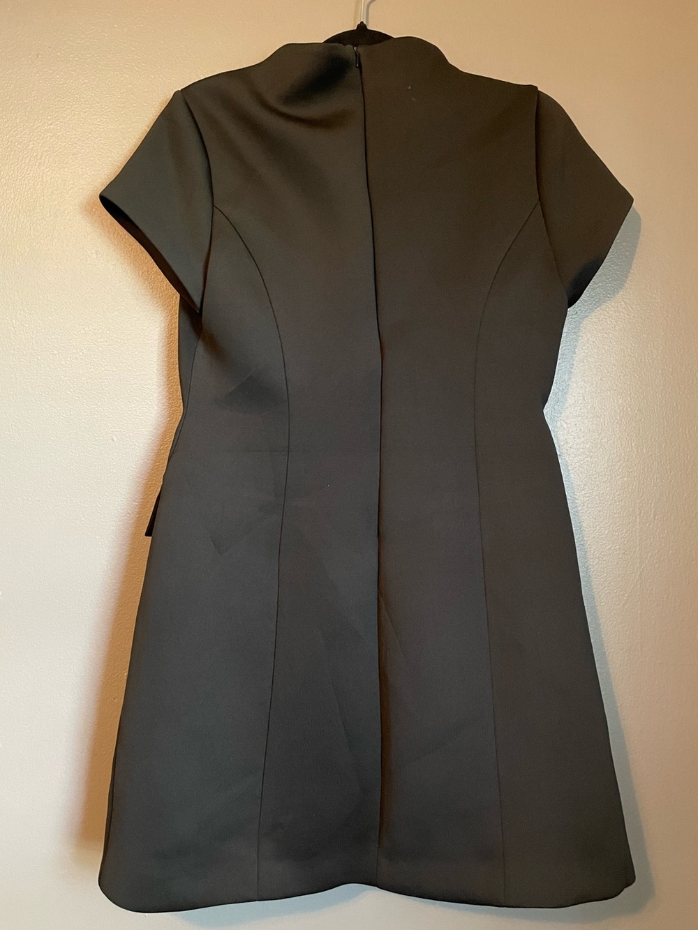 New Steve Madden Sz 6 Black Hayes Short Sleeve Fit & Flare Mini Dress Ret $79! - Picture 13 of 14